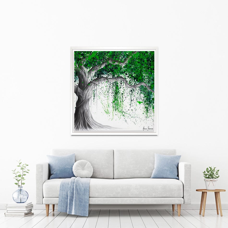 Revealing Rainforest Tree Square Canvas Print wall art product Ashvin Harrison
