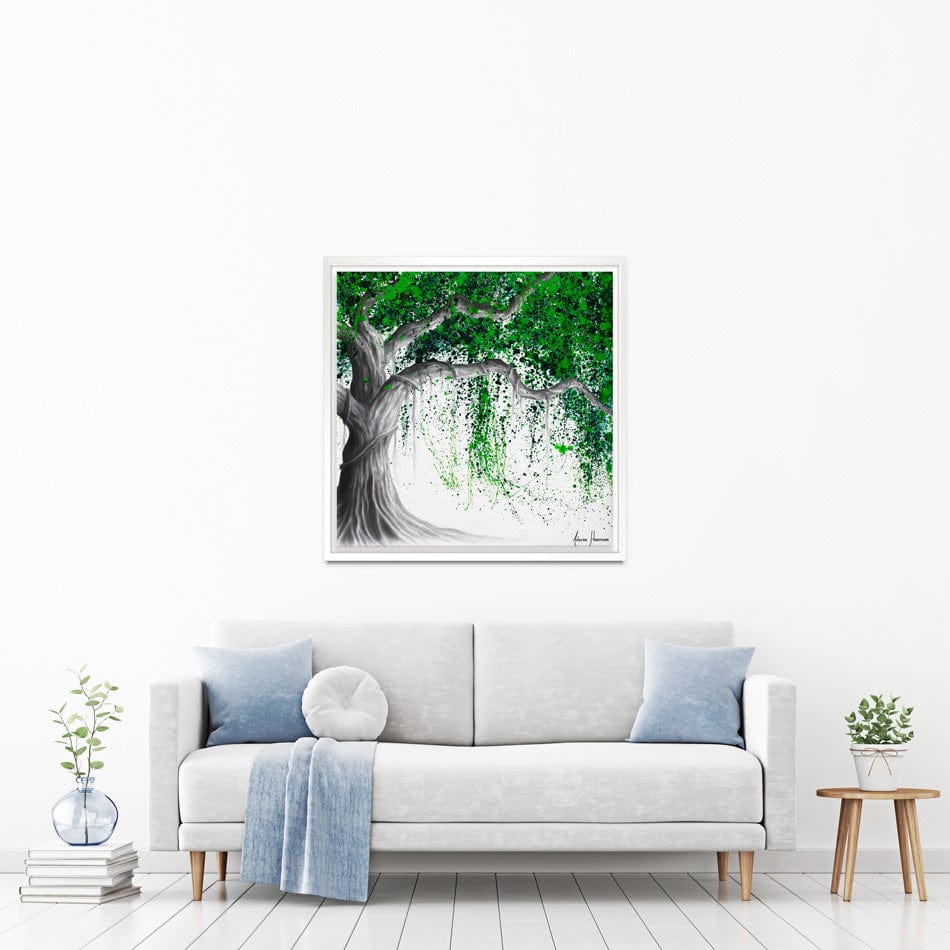Revealing Rainforest Tree Square Canvas Print wall art product Ashvin Harrison