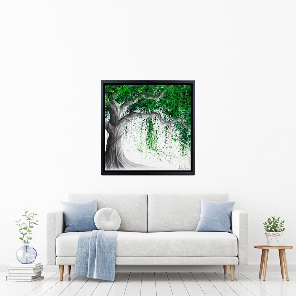 Revealing Rainforest Tree Square Canvas Print wall art product Ashvin Harrison