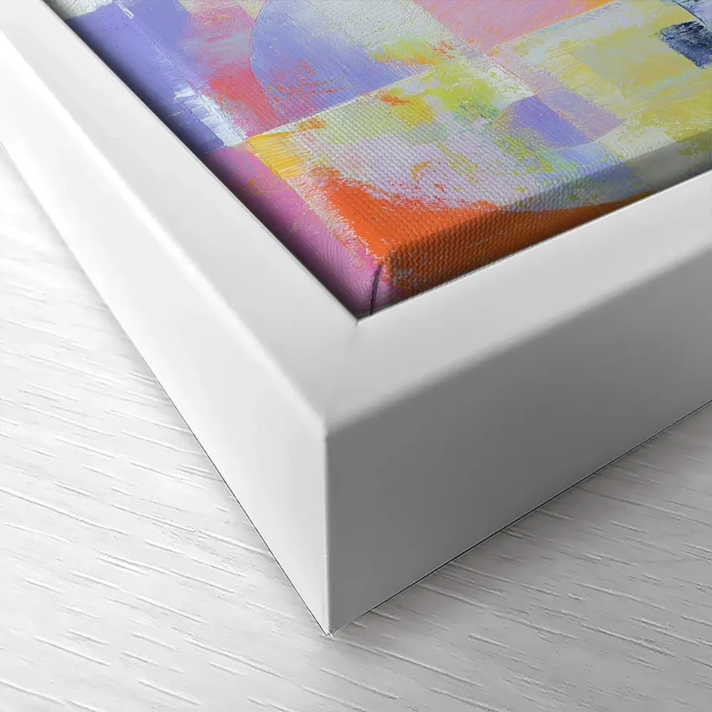 Rialto Bridge In Abstract Canvas Print Rialto Bridge In Abstract Canvas Print wall art product Chromatic Storm Studio