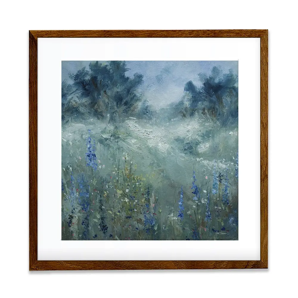 Rising Flowery Meadow Square Framed Art Print Rising Flowery Meadow Square Framed Art Print wall art product Carol Robinson