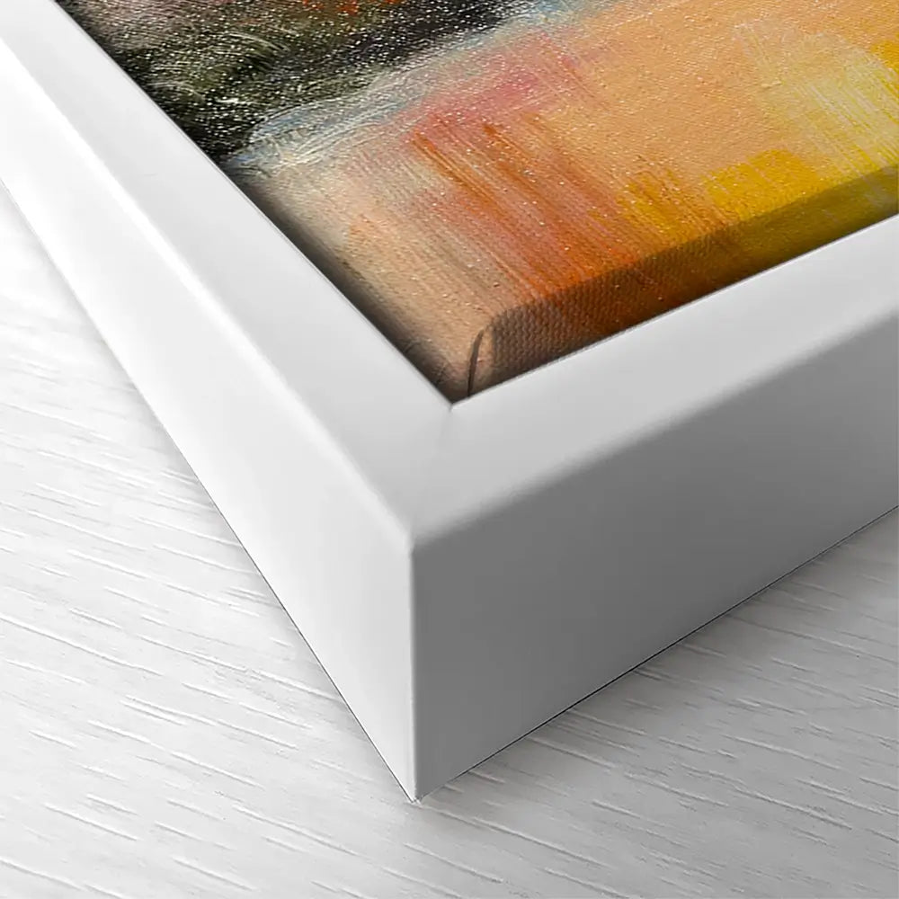 River In The Evening Sun Oversized Canvas Print River In The Evening Sun Oversized Canvas Print wall art product Art Print Shop