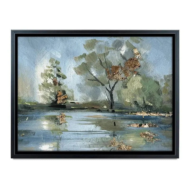 River Landscape Canvas Print River Landscape Canvas Print wall art product Svetlana Aleynikova