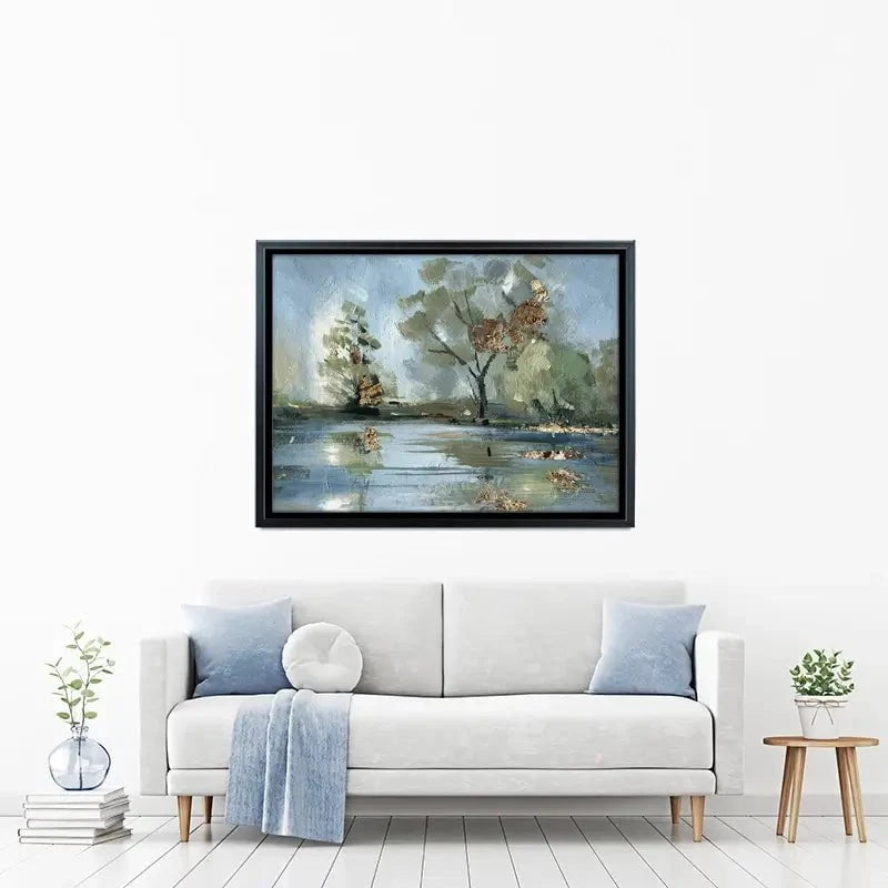 River Landscape Canvas Print River Landscape Canvas Print wall art product Svetlana Aleynikova