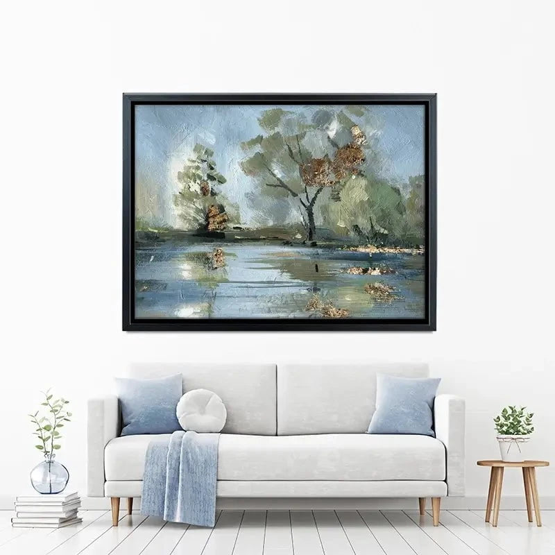 River Landscape Canvas Print River Landscape Canvas Print wall art product Svetlana Aleynikova