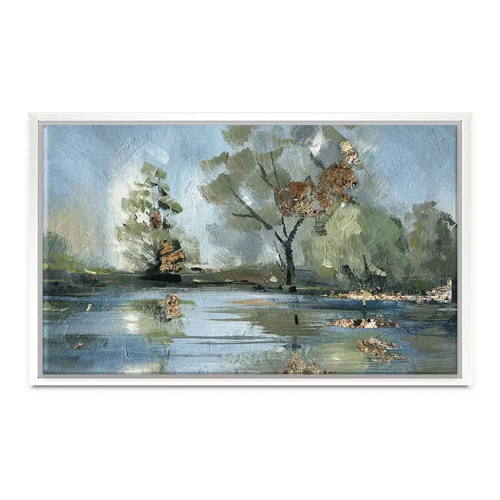 River Landscape Canvas Print River Landscape Canvas Print wall art product Svetlana Aleynikova