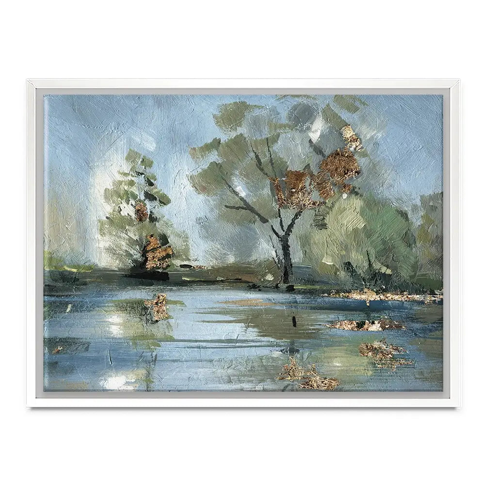 River Landscape Canvas Print River Landscape Canvas Print wall art product Svetlana Aleynikova