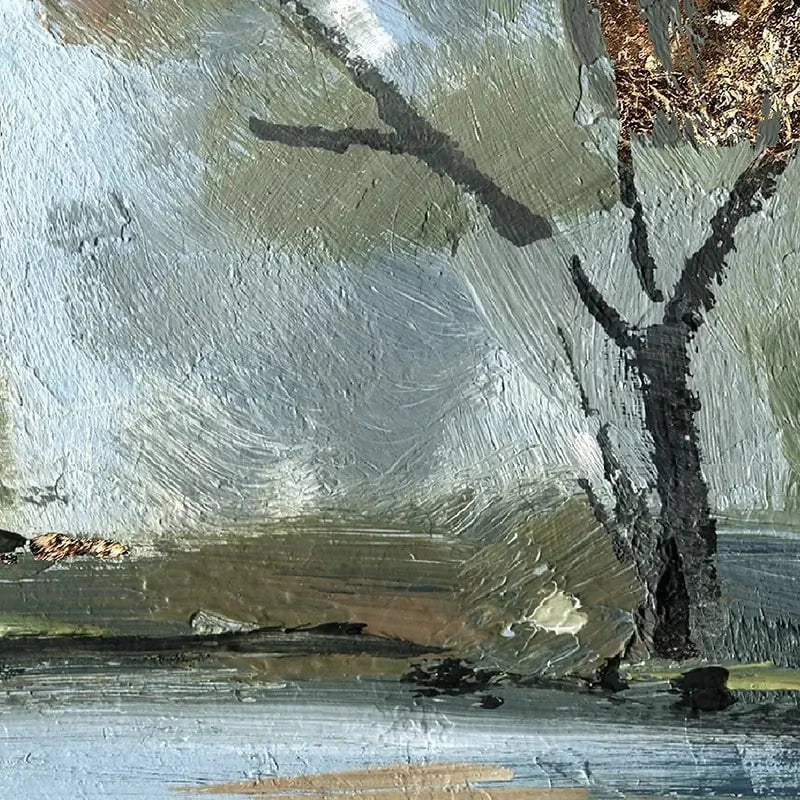 River Landscape Framed Art Print River Landscape Framed Art Print wall art product Svetlana Aleynikova