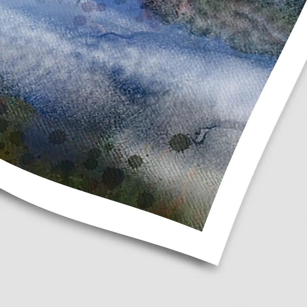River View Scene Art Print River View Scene Art Print wall art product Art Print Shop