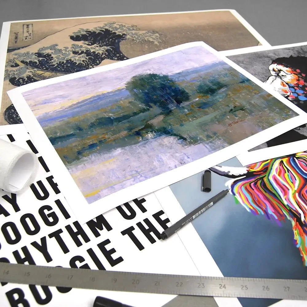 Riverbank Art Print Riverbank Art Print wall art product Tim O'Toole