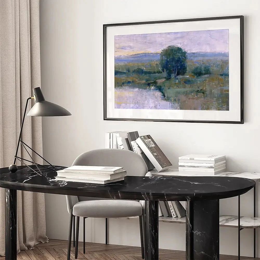 Riverbank Framed Art Print Riverbank Framed Art Print wall art product Tim O'Toole