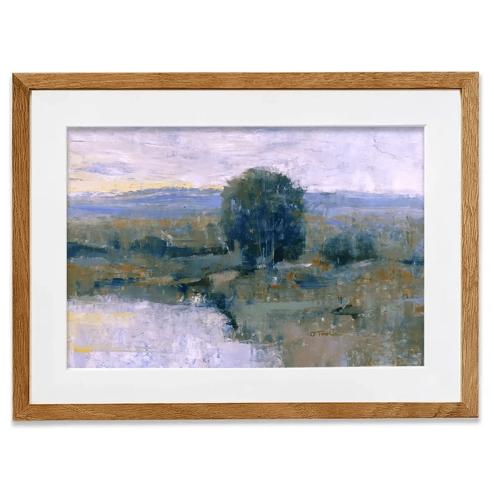 Riverbank Framed Art Print Riverbank Framed Art Print wall art product Tim O'Toole