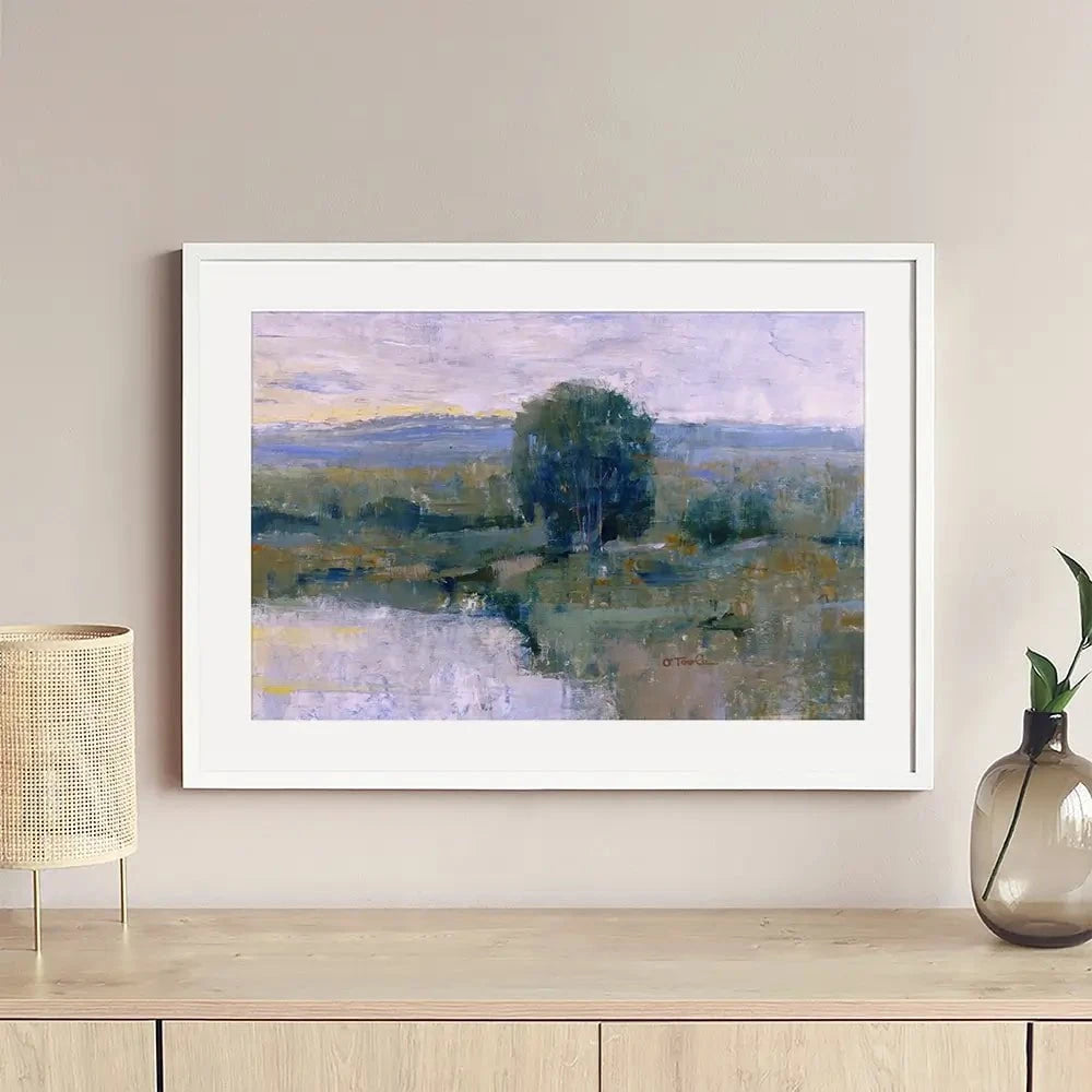 Riverbank Framed Art Print Riverbank Framed Art Print wall art product Tim O'Toole