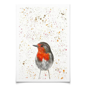 Robin Art Print Robin Art Print wall art product Emma LC Art