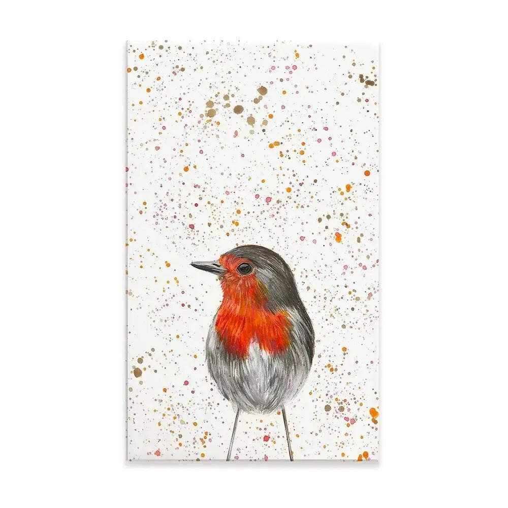 Robin Canvas Print Robin Canvas Print wall art product Emma LC Art