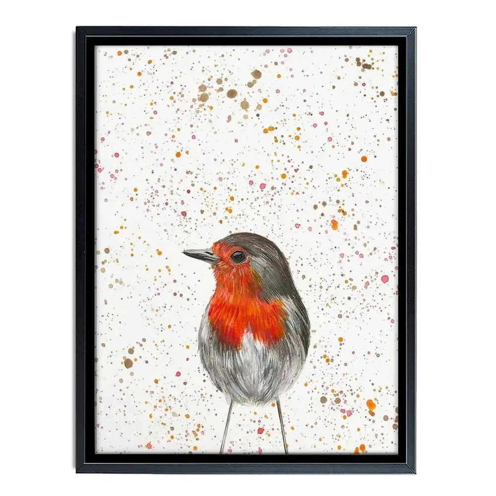 Robin Canvas Print Robin Canvas Print wall art product Emma LC Art