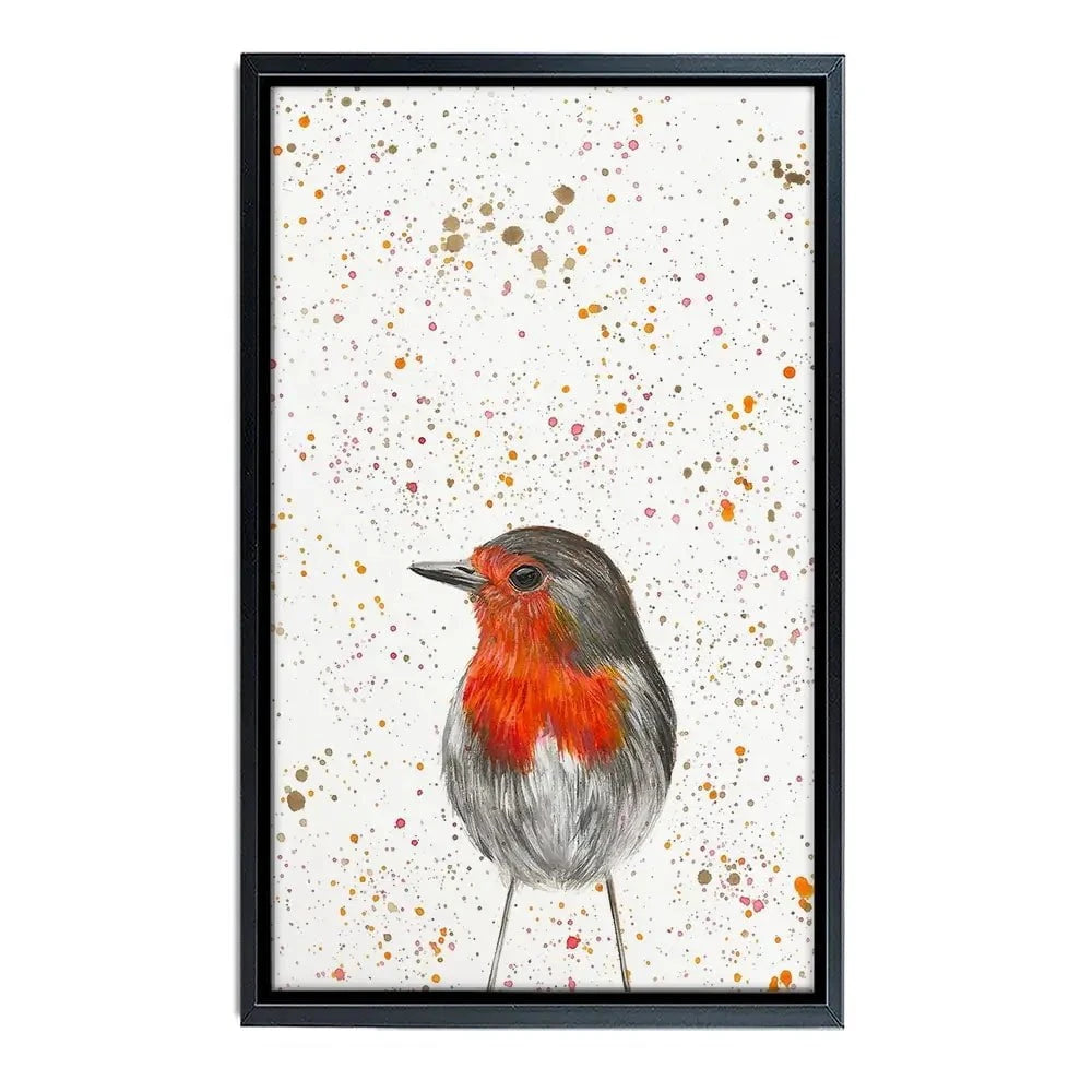 Robin Canvas Print Robin Canvas Print wall art product Emma LC Art