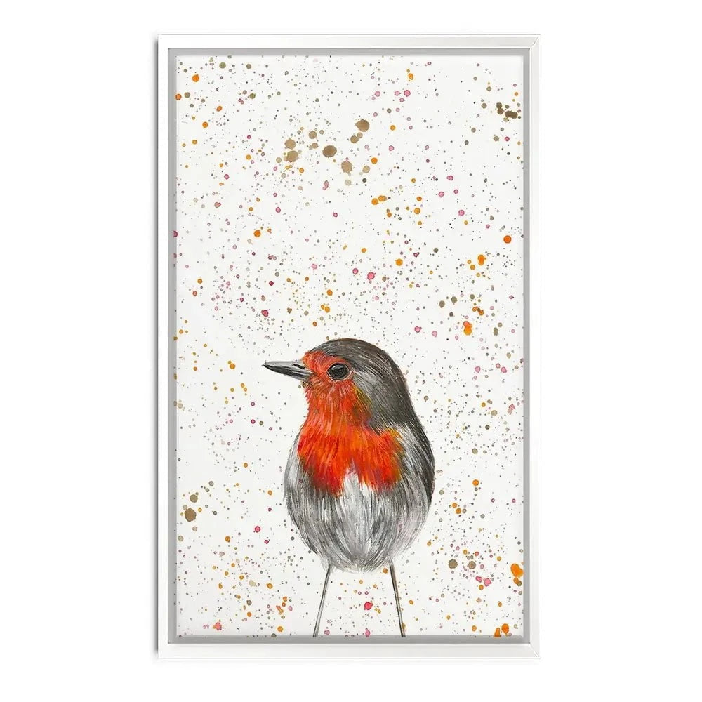 Robin Canvas Print Robin Canvas Print wall art product Emma LC Art