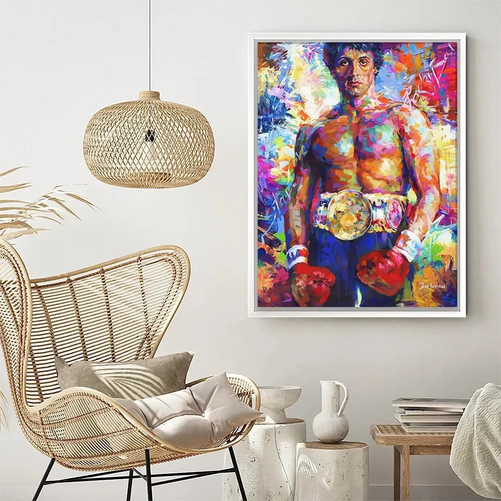 Rocky Canvas Print Rocky Canvas Print wall art product Leon Devenice