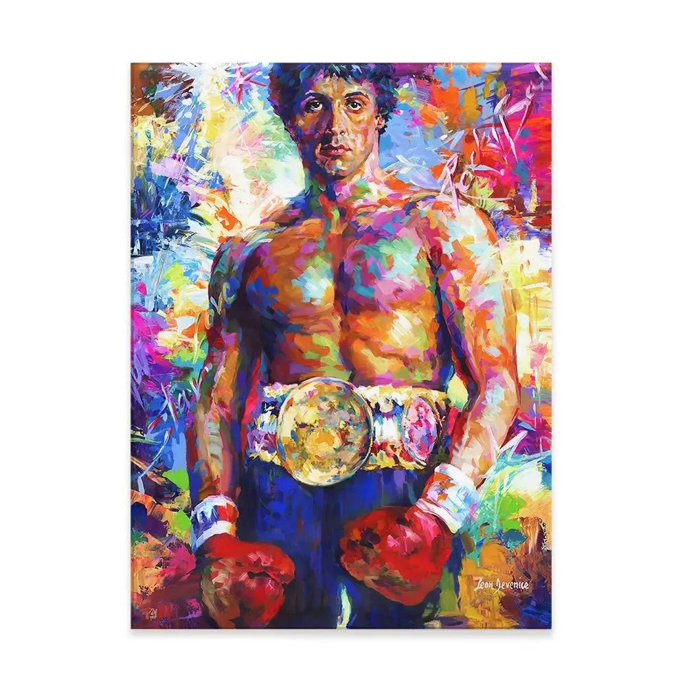 Rocky Canvas Print Rocky Canvas Print wall art product Leon Devenice