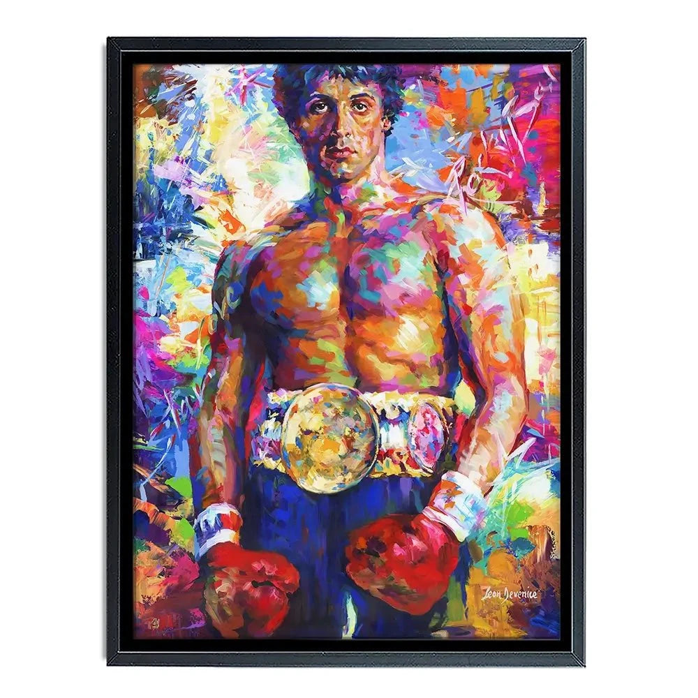 Rocky Canvas Print Rocky Canvas Print wall art product Leon Devenice