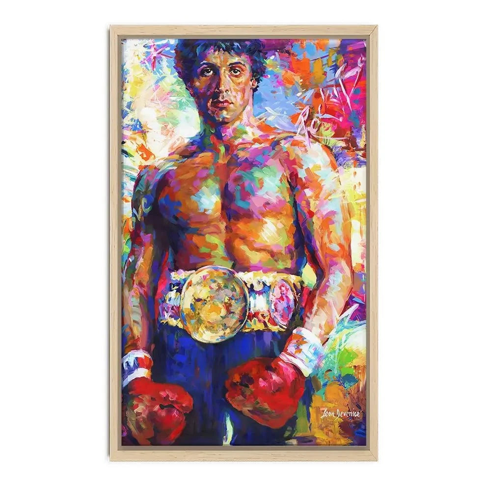 Rocky Canvas Print Rocky Canvas Print wall art product Leon Devenice