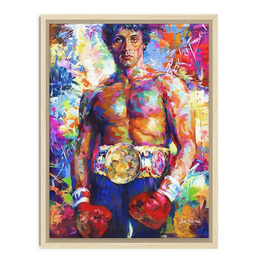 Rocky Canvas Print Rocky Canvas Print wall art product Leon Devenice