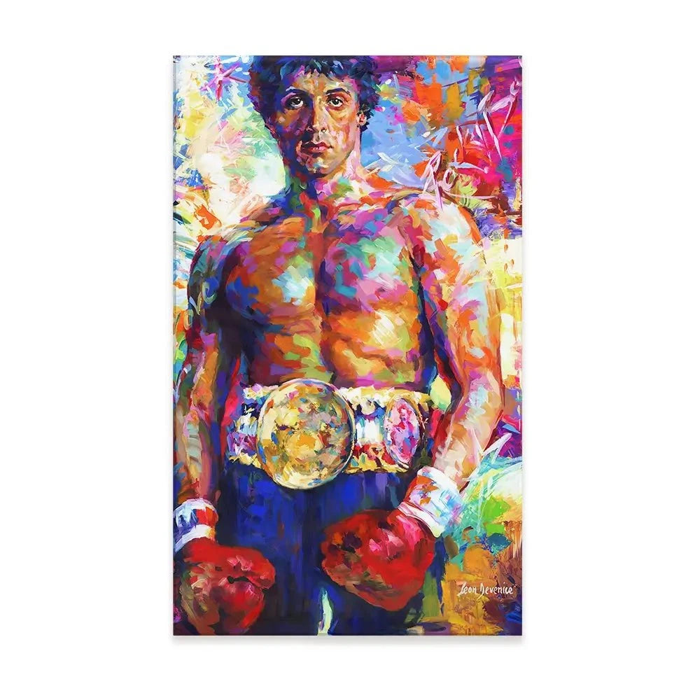 Rocky Canvas Print Rocky Canvas Print wall art product Leon Devenice