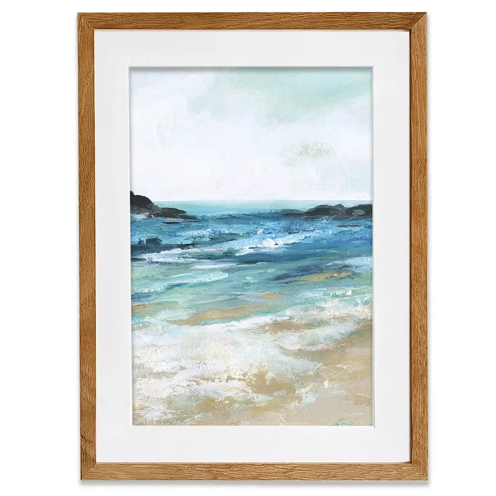 Rocky Inlet Beach Framed Art Print Rocky Inlet Beach Framed Art Print wall art product Carol Robinson