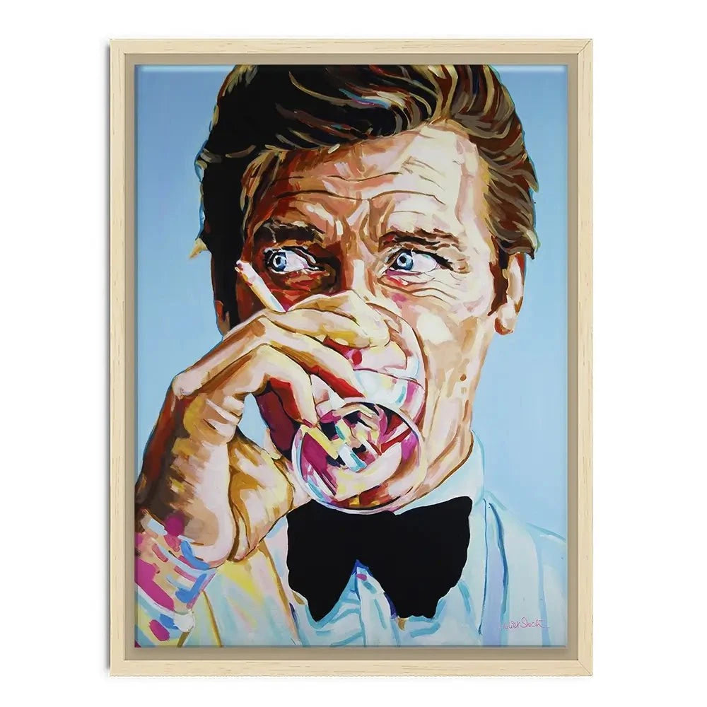 Roger Moore Canvas Print Roger Moore Canvas Print wall art product Juliet Stockton