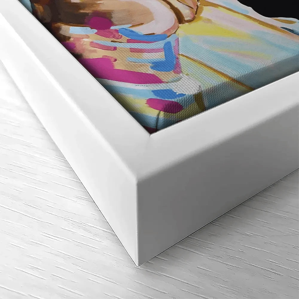 Roger Moore Canvas Print Roger Moore Canvas Print wall art product Juliet Stockton