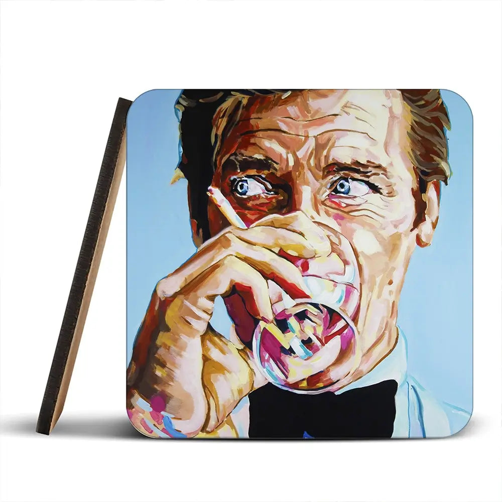 Roger Moore Coaster Set Roger Moore Coaster Set wall art product Juliet Stockton