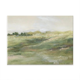 Rolling Fenceline Canvas Print Rolling Fenceline Canvas Print wall art product Carol Robinson