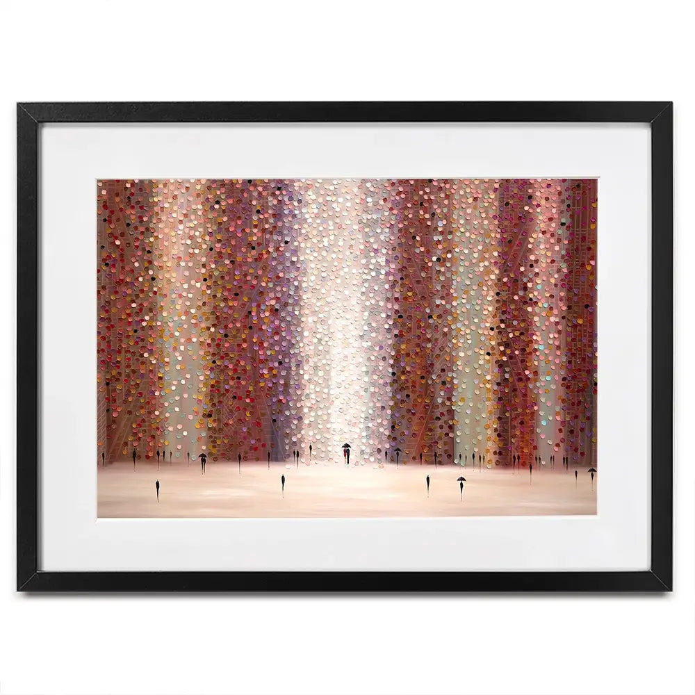 Romance And Rain Framed Art Print Romance And Rain Framed Art Print wall art product Ekaterina Ermilkina