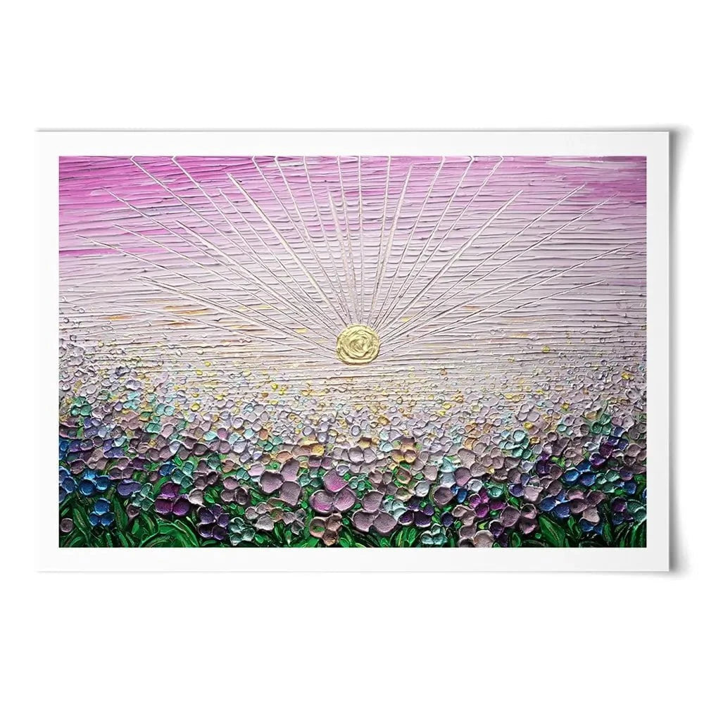 Romance In Purple Art Print Romance In Purple Art Print wall art product Nada Khatib