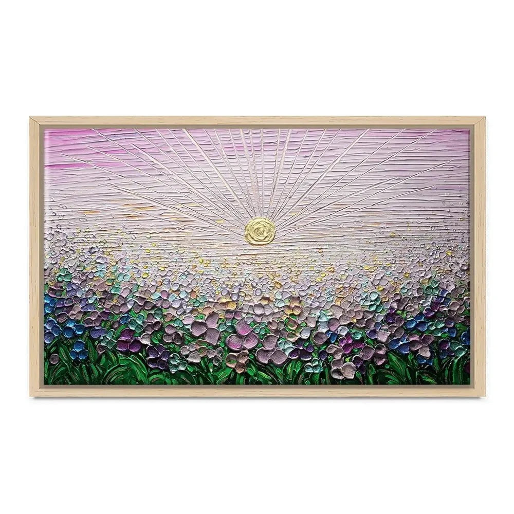 Romance In Purple Canvas Print Romance In Purple Canvas Print wall art product Nada Khatib