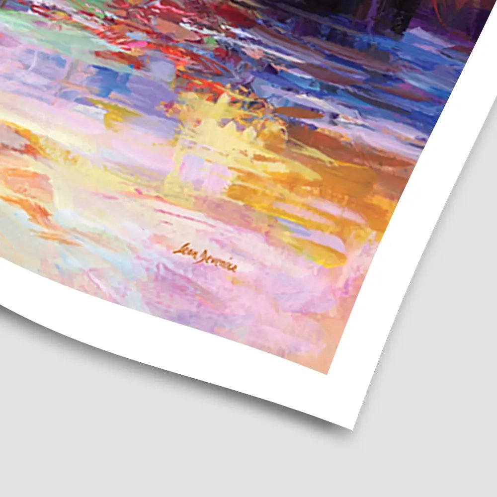 Romantic Seascape Impressions Art Print Romantic Seascape Impressions Art Print wall art product Leon Devenice