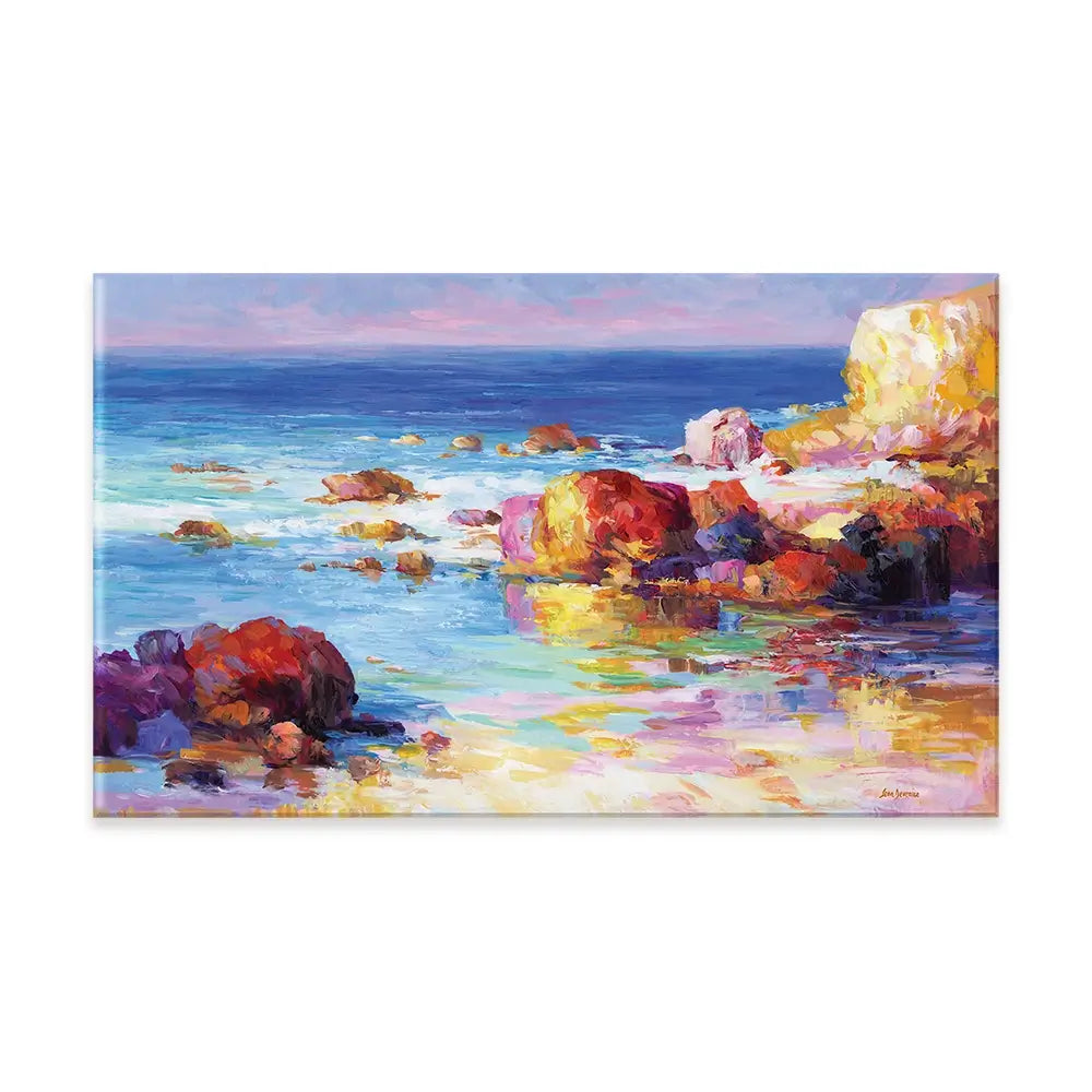 Romantic Seascape Impressions Canvas Print Romantic Seascape Impressions Canvas Print wall art product Leon Devenice