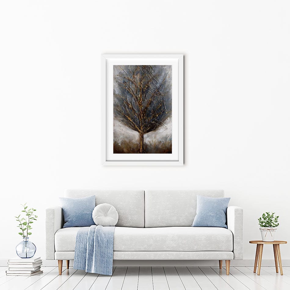 Roots Framed Art Print wall art product Osnat Tzadok