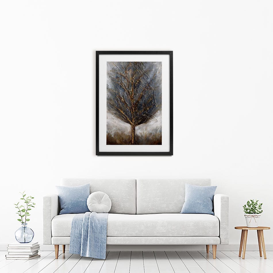 Roots Framed Art Print wall art product Osnat Tzadok