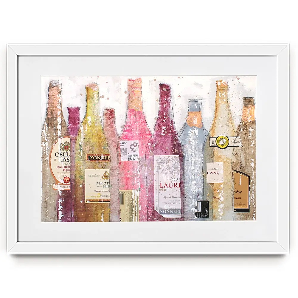 Rosé Framed Art Print Rosé Framed Art Print wall art product Studio Paint-Ing