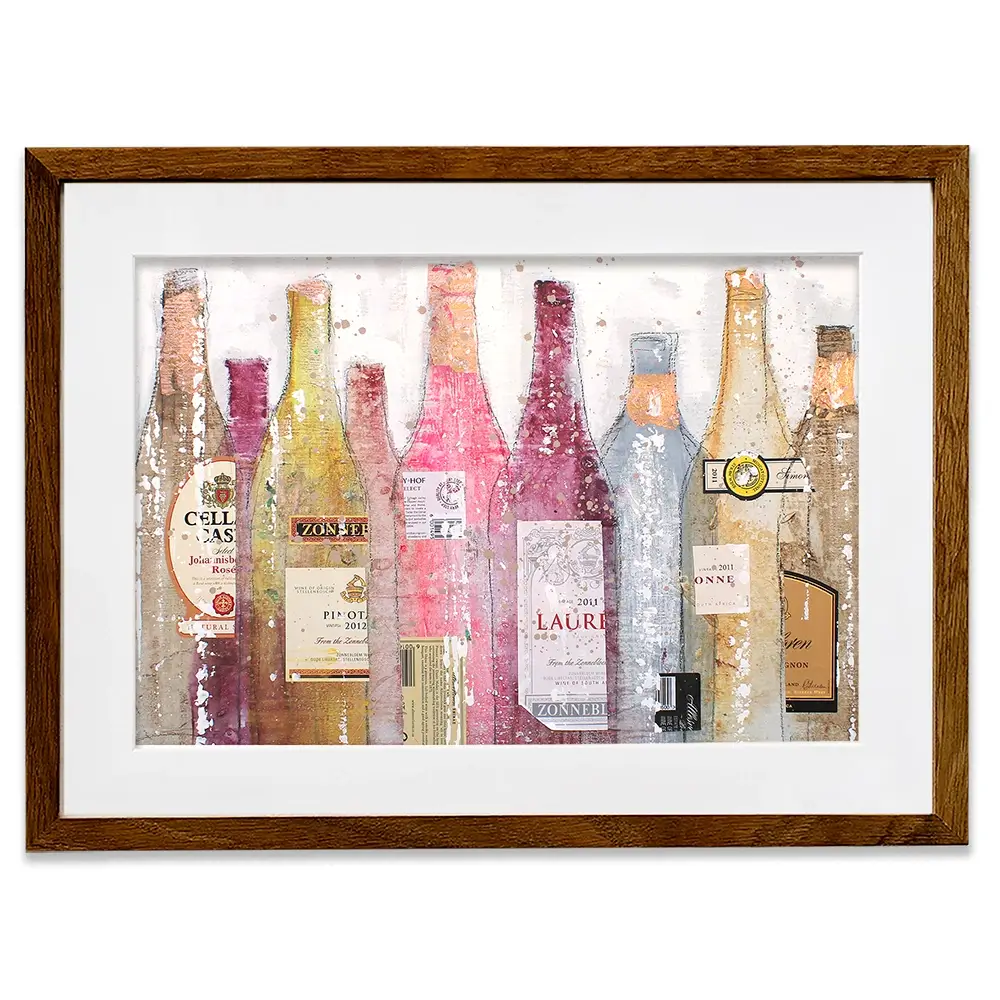 Rosé Framed Art Print Rosé Framed Art Print wall art product Studio Paint-Ing