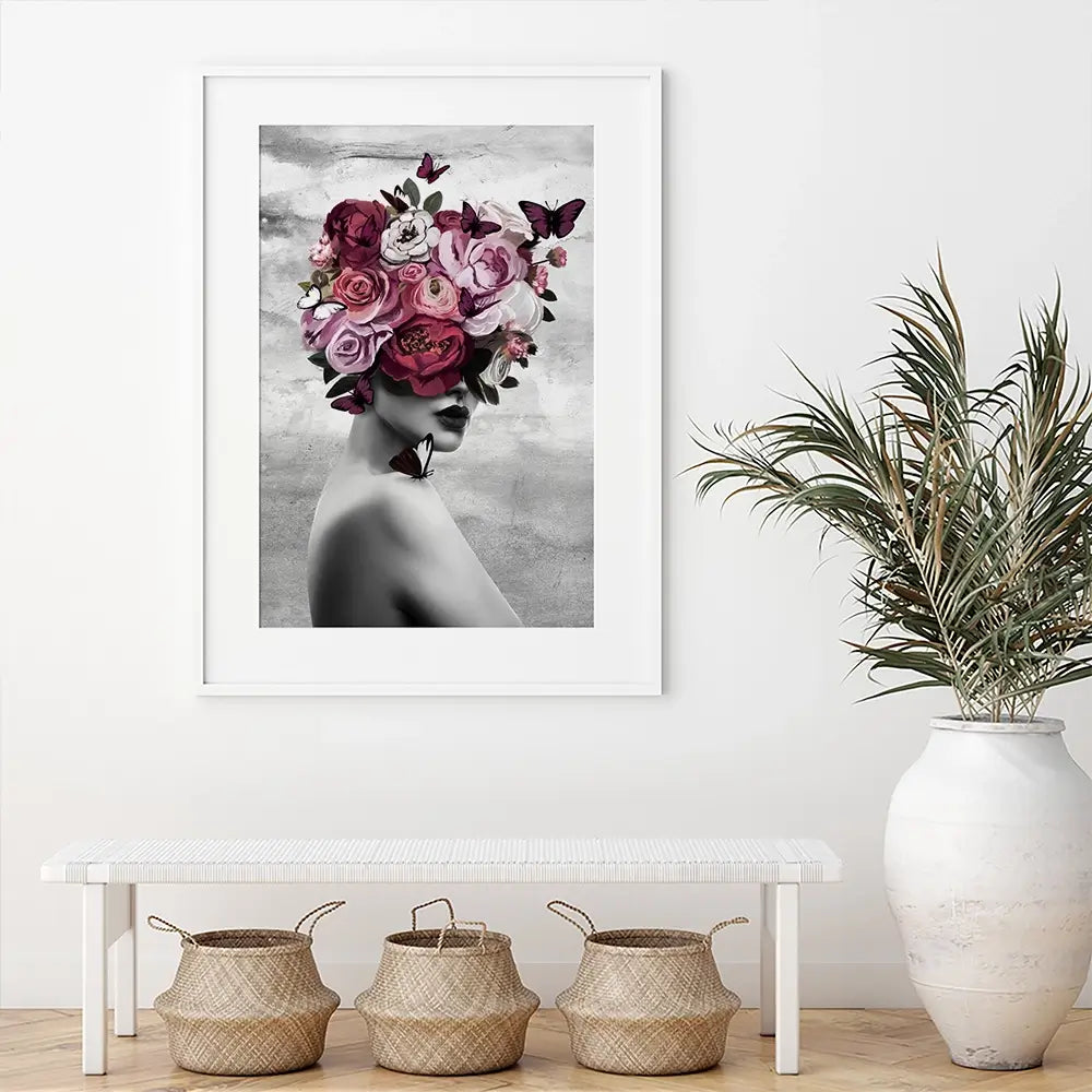 Rose Heat Framed Art Print Rose Heat Framed Art Print wall art product Svetlana Aleynikova