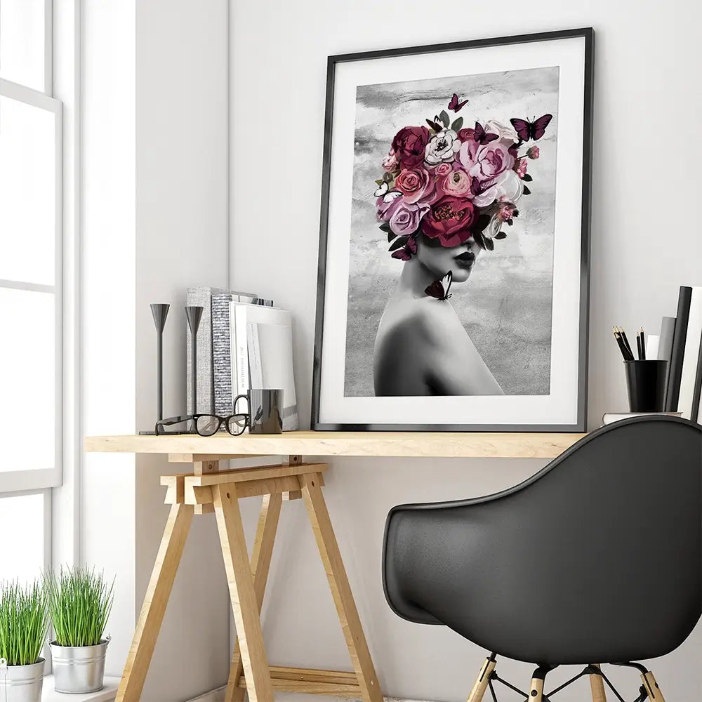 Rose Heat Framed Art Print Rose Heat Framed Art Print wall art product Svetlana Aleynikova
