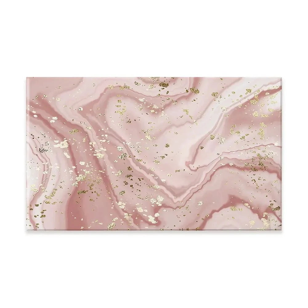 Rose Marble Speckles Canvas Print Rose Marble Speckles Canvas Print wall art product NikaMooni / Shutterstock