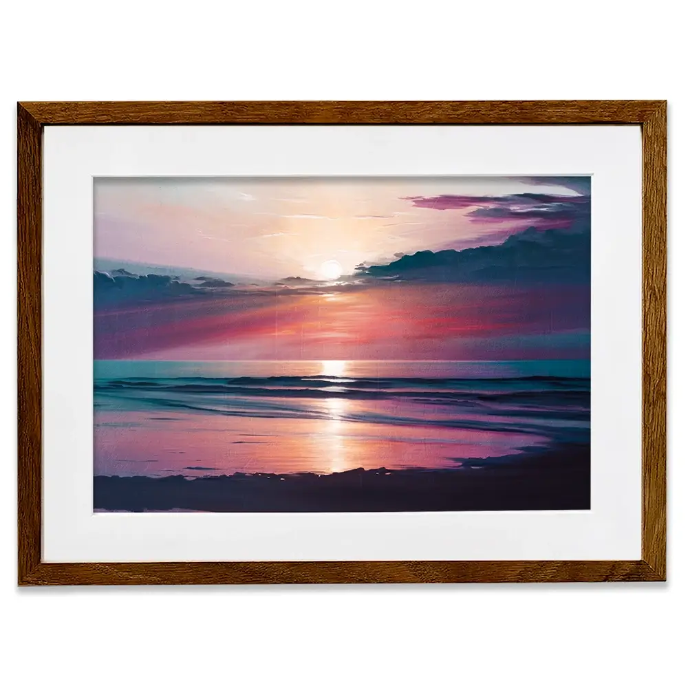 Rose Sunset Framed Art Print Rose Sunset Framed Art Print wall art product Svetlana Aleynikova