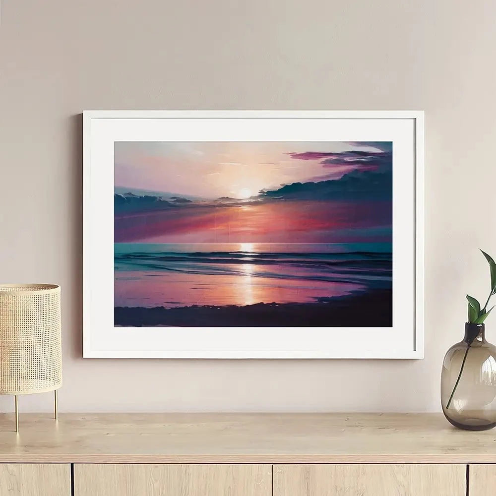 Rose Sunset Framed Art Print Rose Sunset Framed Art Print wall art product Svetlana Aleynikova