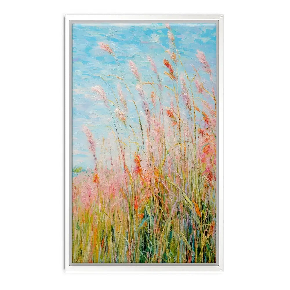 Rough Painted Grass Canvas Print Rough Painted Grass Canvas Print wall art product Treechild
