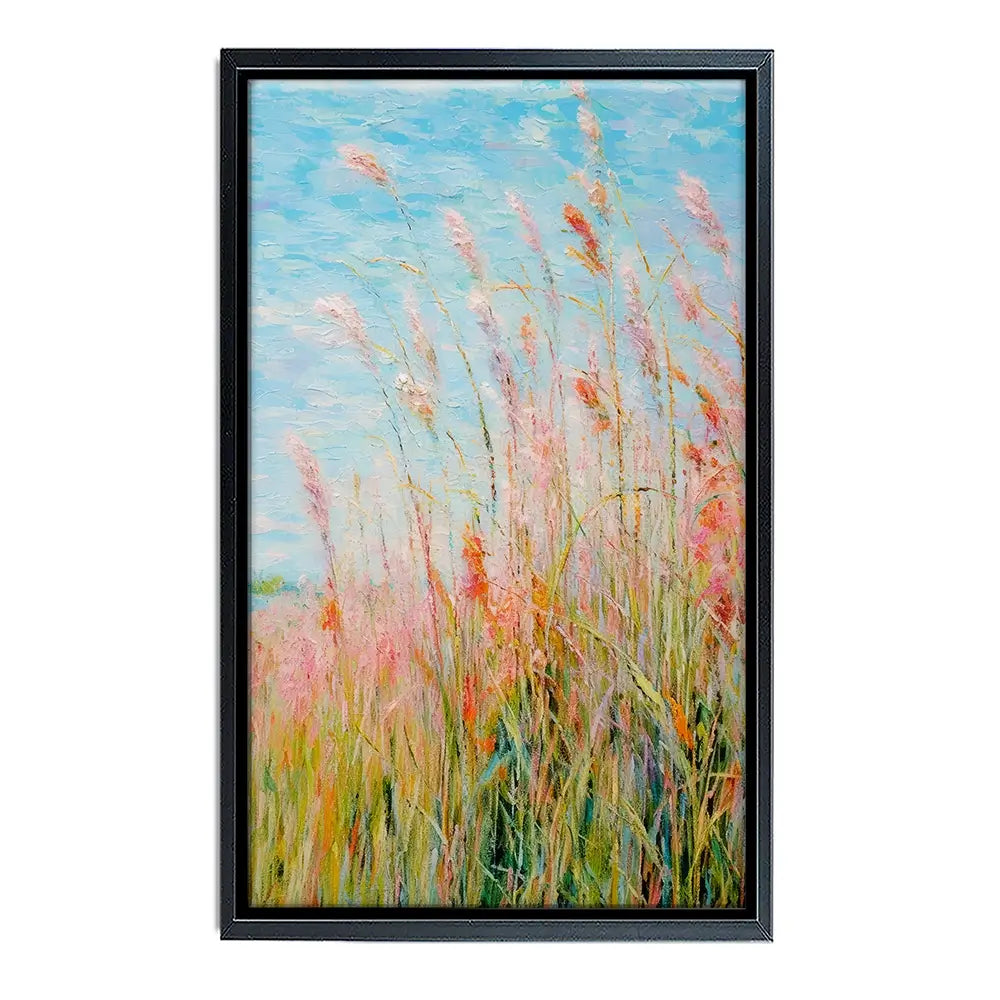 Rough Painted Grass Canvas Print Rough Painted Grass Canvas Print wall art product Treechild