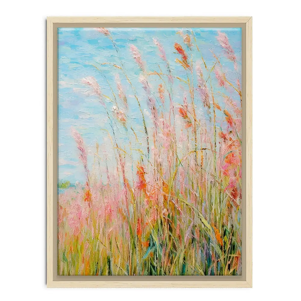 Rough Painted Grass Canvas Print Rough Painted Grass Canvas Print wall art product Treechild